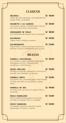 parrilla vegetariana
Con nuestro queso grillado, espárragos, 
berenjena, zuccini, champiñones,
pimientos y chimichurry.
queso