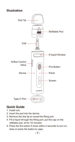 uwell caliburn manual pdf UP028-FDA-CALIBURN X Pod System User blueberry mint disposable Flavors:Rums Freeze Speedway gas discount offer
