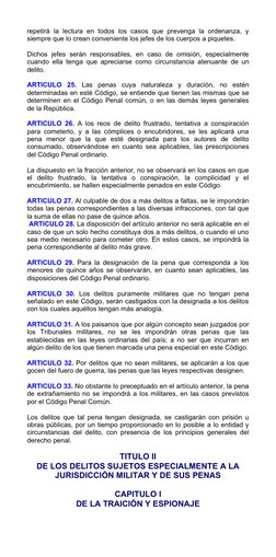 repetirá  la lectura en todos los casos  que prevenga la ordenanza,  y 
siempre que lo crean conveniente los jefes de los cue