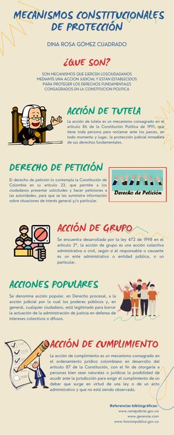 Mecanismos Constitucionales en Colombia | PDF | Derecho Constitucional ...