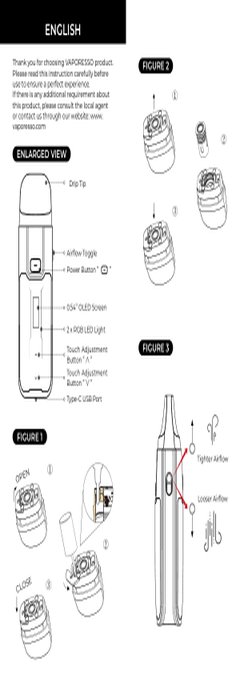 vaporesso xros instructions Luxe XR Max User Manual | PDF Color:Oynx Black Voopoo Drag M100S - BULK