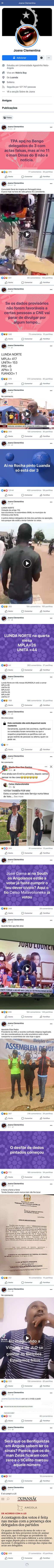 Joana Clementina
Amigos
Publicações
Estudou em Universidade Agostinho Neto-
Angola
Vive em Walvis Bay
De Luanda
Solteira
Segu