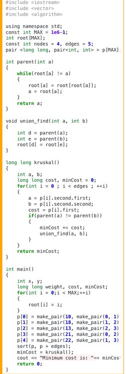 #include <iostream>
#include <vector>
#include <algorithm>
using namespace std;
const int MAX = 1e6-1;
int root[MAX];
const i