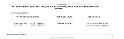 2
Treinamento 2003
IAW 5NR
SISTEMA DE INJEÇÃO E IGNIÇÃO ELETRÔNICA
5NR
APLICAÇÃO:
VEÍCULOS
SIGLAS
DATA
TWINGO    CX  MEC
CLIO